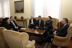 Member of BiH Presdiency Bakir Izetbegović with representatives of civil society organizations