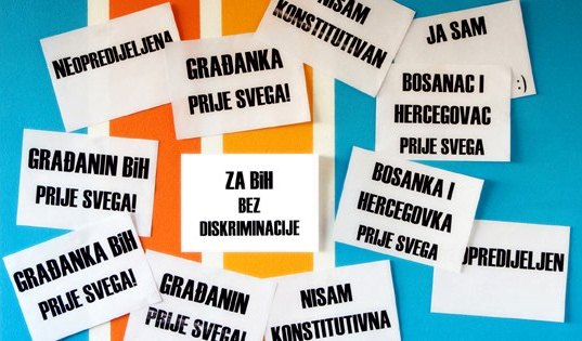 Coalition for Equality launched the campaign “Citizen above all – Bosnia and Herzegovina without discrimination”