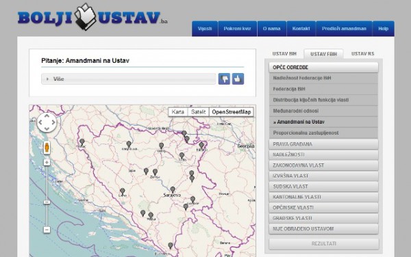 Predstavljena interaktivna platforma „Bolji ustav“