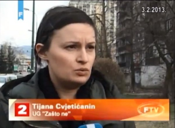 Tijana Cvjetićanin talks for FTV about Census 2013.