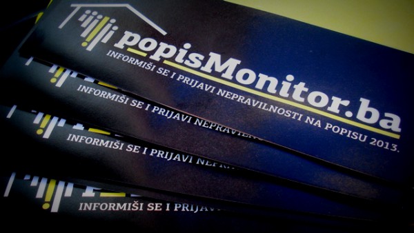 Građanski monitoring pokazao brojne nepravilnosti u provođenju popisa u BiH