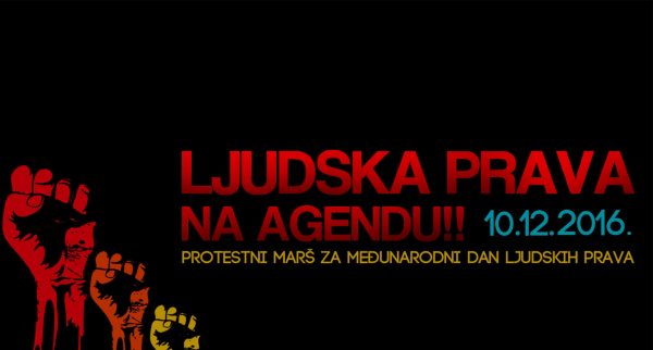 Protestni marš – Ljudska prava na agendu!