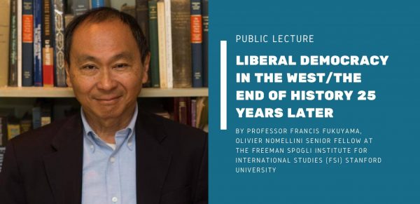 Public Lecture by Professor Francis Fukuyama