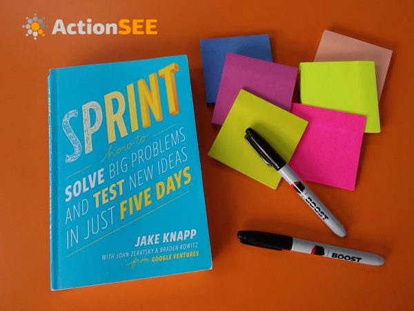 ACTION SEE trening – Google Sprint Design & Business Model Canvas