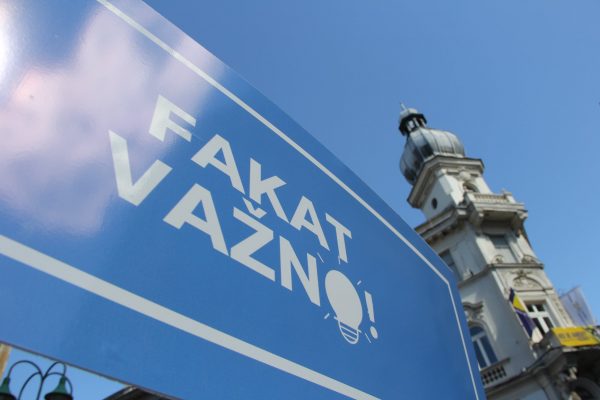 Ulična akcija “Fakat važno” – razgovarajmo o ekonomiji BiH!