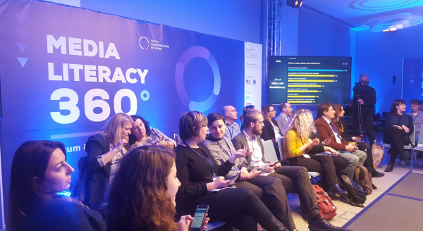 Raskrinkavanje at Media Literacy 360 Forum & Fair in Bratislava