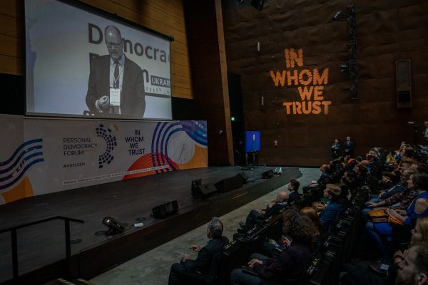 CA “Why not” at the Personal Democracy Forum in Gdańsk