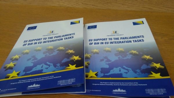 EU Twinning projekt za parlamente BiH
