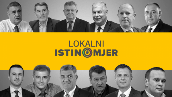 Nakon tri godine mandata 12 lidera jedinica lokalne samouprave u BiH ispunilo 152 od ukupno 735 datih predizbornih obećanja