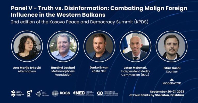 Istina protiv dezinformacija: Borba protiv zlonamjernog stranog utjecaja na Zapadnom Balkanu