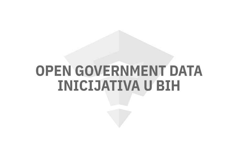 Open Government Data initiative in BiH