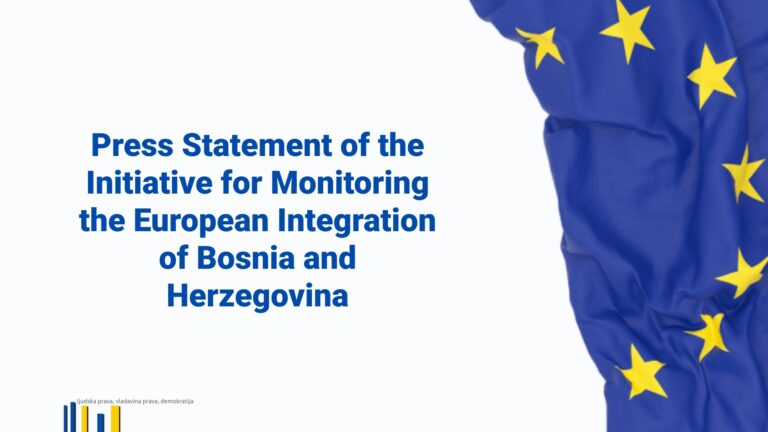 Press Statement of the Initiative for Monitoring the European Integration of Bosnia and Herzegovina: “We welcome the decision to open negotiations between B&H and the EU – it’s time for a substantial step forward in fulfilling reforms on the path to B&H’s EU membership”