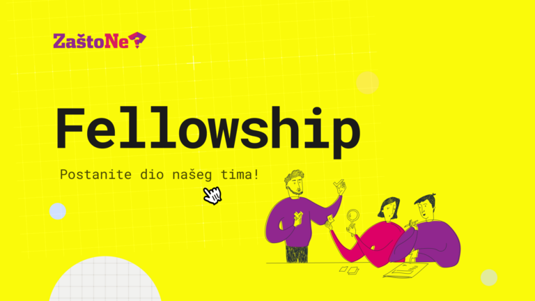 U.G. “Zašto ne” traži kandidata/kinju za četveromjesečni fellowship angažman