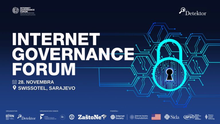 Naredne sedmice Forum za upravljanje internetom po peti put u BiH