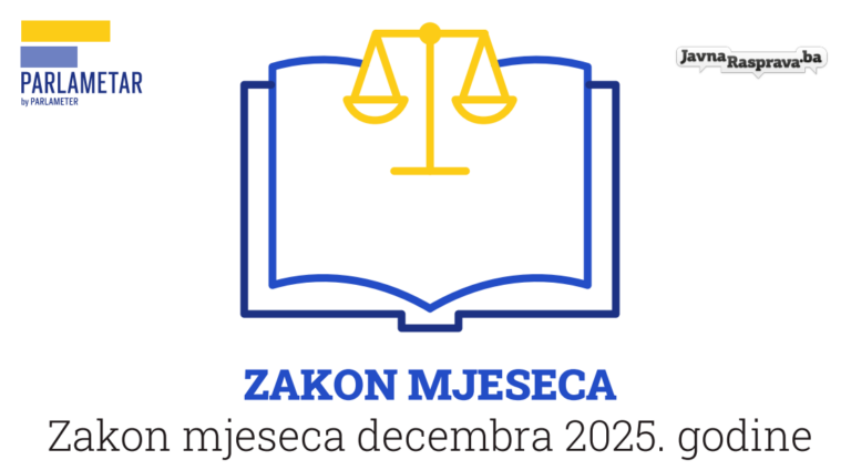 Info pack za novinare/ke o radu PSBiH: Zakon mjeseca (decembar 2025) – Zakon o državnoj imovini BiH