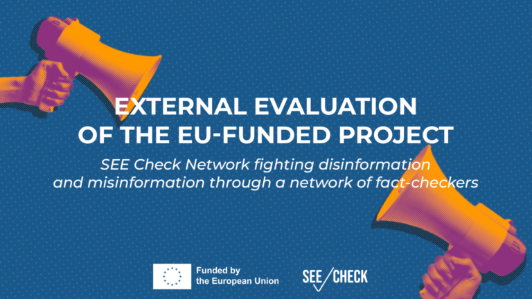 Call for External Evaluator: SEE Check Network Project