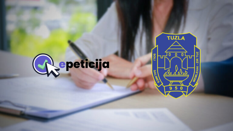 Grad Tuzla se priključio platformi E-peticija: Građani i građanke dobijaju novi kanal za učešće u donošenju odluka